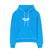 Jacquemus Le Sweatshirt Vague Wave Logo Hoodie Wave Blue