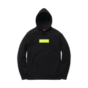 Supreme Box Logo Hooded Sweatshirt Black - 17FW