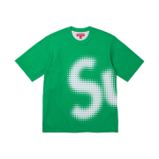 Supreme Halftone S/S Top Bright Green - 24SS