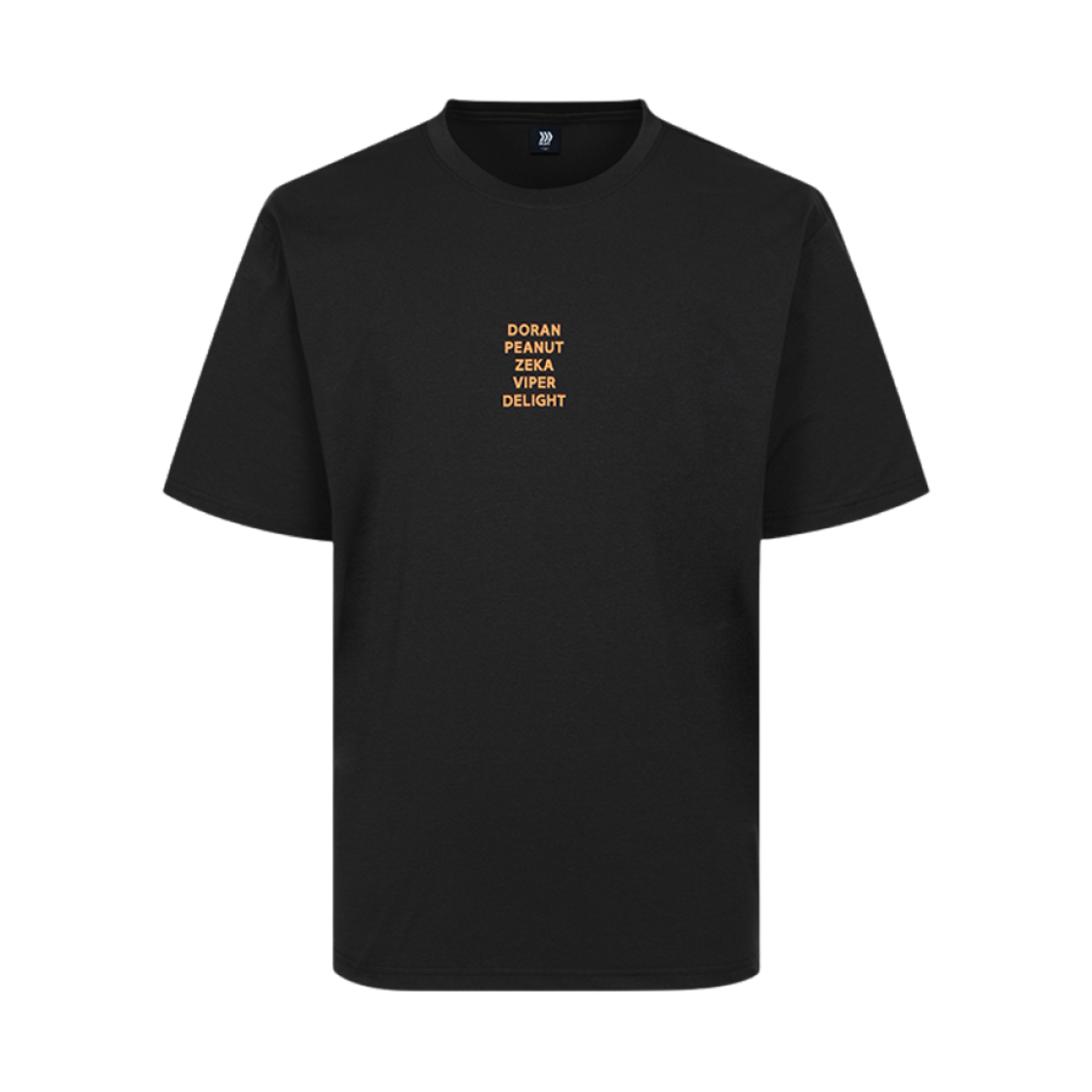 한화 생명 이스포츠 24 플레이어 네임 티셔츠 블랙(Hanwha Life Esports 24 Player Name T-Shirt Black) - 2