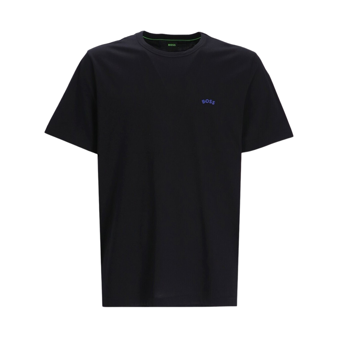 50469062-004 Hugo Boss Regular Fit Organic Cotton Logo T-Shirt Negro