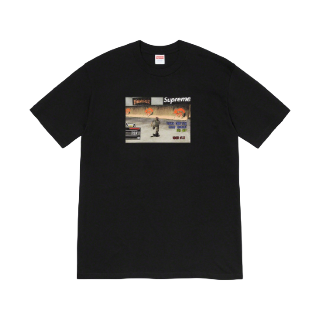 슈프림 x 트레셔 게임 티셔츠 블랙 - 21FW(Supreme x Thrasher Game T-Shirt Black - 21FW)