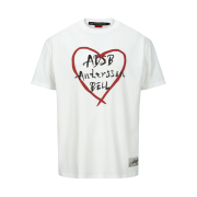 ADSB Andersson Bell Unisex Heart Kelly Logo T-Shirts White