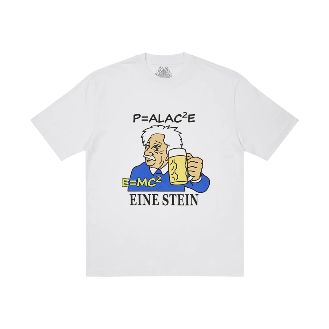 - Palace Eine Stein T-Shirt White - 21FW