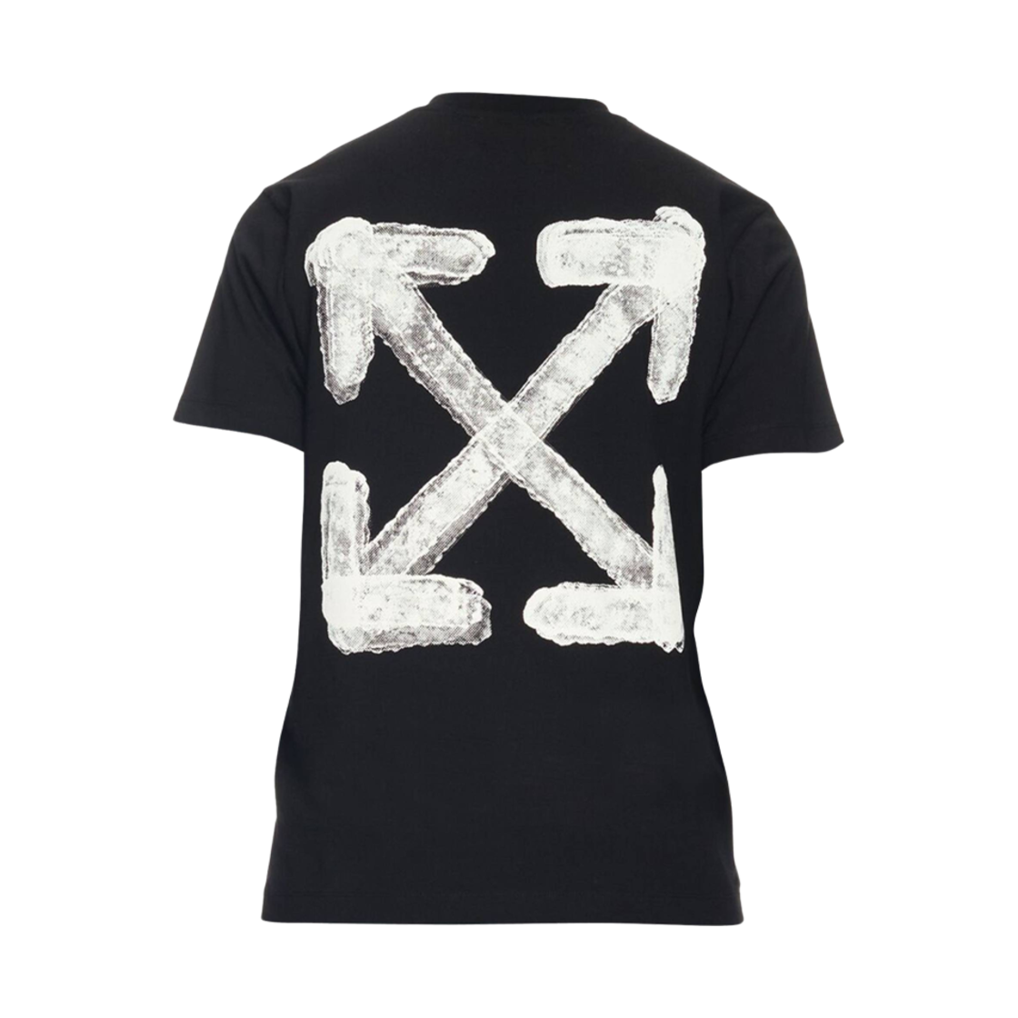 오프화이트 스프레이 애로우 슬림 티셔츠 블랙(Off-White Spray Arrow Slim T-Shirt Black)