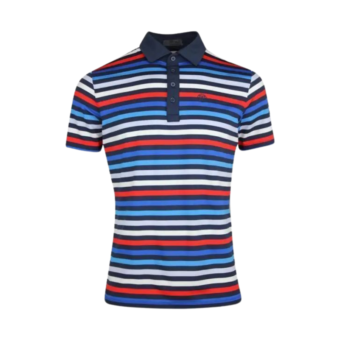 지포어 페이버릿 스트라이프 테크 저지 폴로 트와일라잇(G/Fore Favorite Stripe Tech Jersey Polo Twilight) - 1