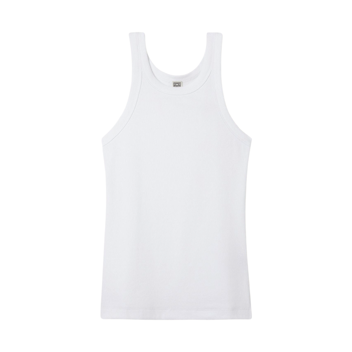 211-437-772-100 (W) Toteme Curved Rib Tank White