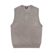 Stussy Loose Knit Linen Vest Stone