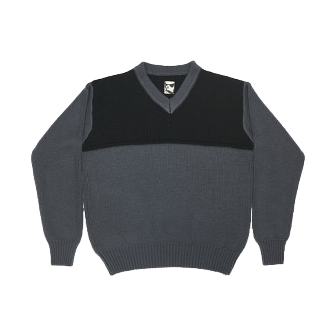 GR10K ๊ณผ๋ฅด๋์ ๋ธ์ด๋ฅ ์ค์จํฐ ์ฝ ๊ทธ๋ ์ด(GR10K Guardia V-Neck Sweater Coal Grey)