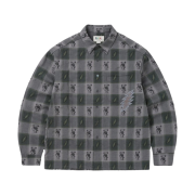 Thisisneverthat x Grateful Dead Lightning Jacquard Shirt Purple