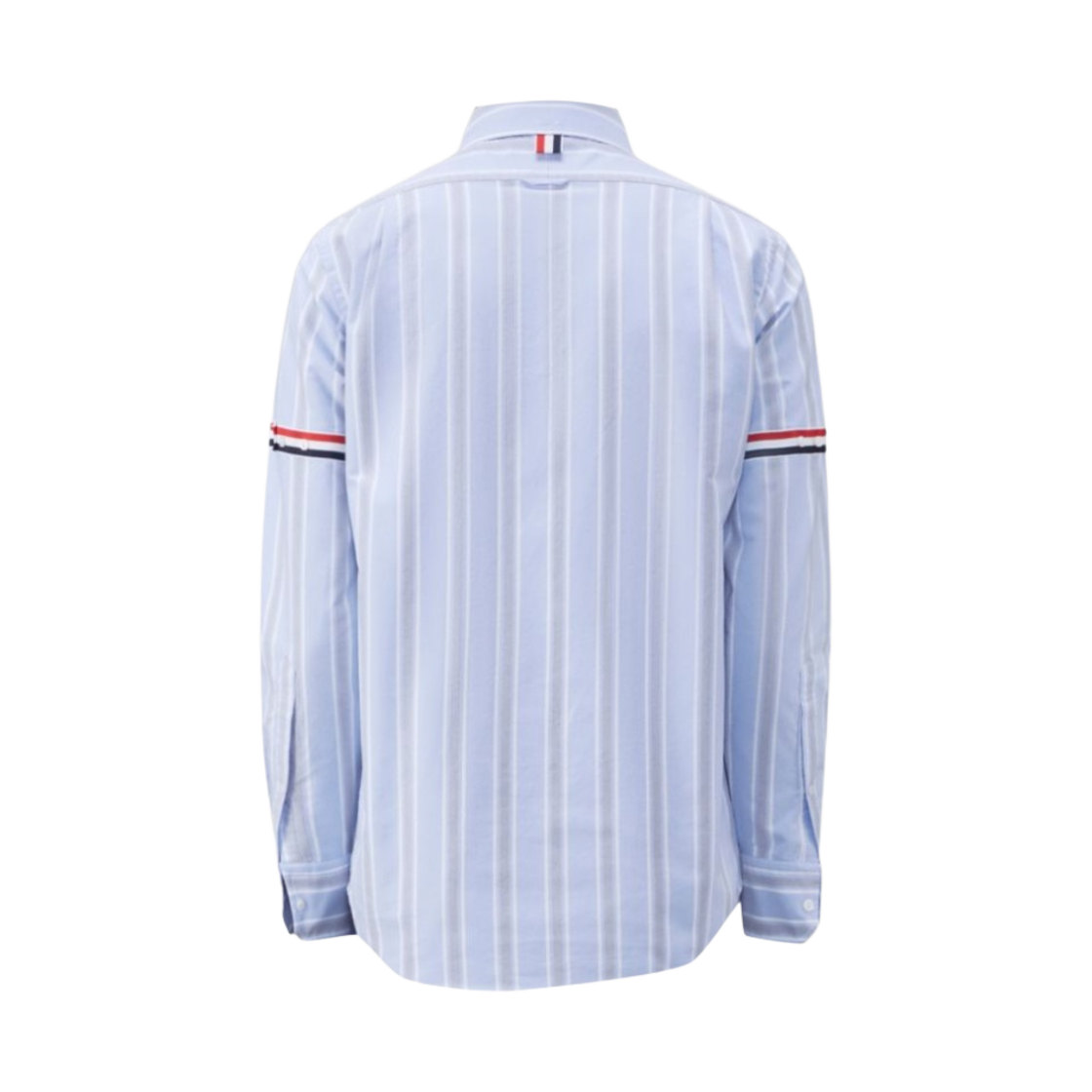톰브라운 스트라이프 옥스포드 암밴드 스트레이트 핏 셔츠 라이트 블루(Thom Browne Stripe Oxford Armband Straight Fit Shirt Light Blue) - 2