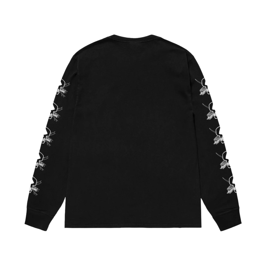 스투시 포일즈 피그먼트 다이드 롱슬리브 티셔츠 블랙(Stussy Foils Pigment Dyed LS T-Shirt Black) - 2
