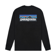 Patagonia P-6 Logo Responsibili-Tee L/S Black