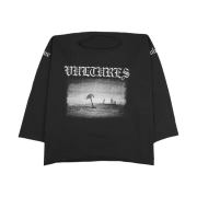 Yeezy Vultures Long T-Shirt Black