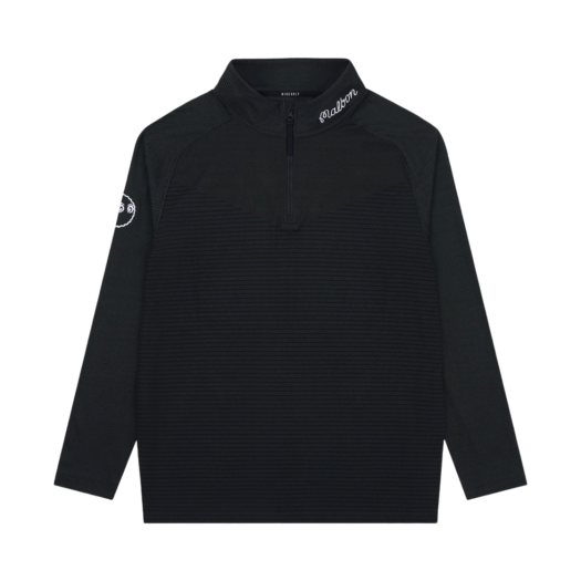 - Malbon Golf x Nike Dri-Fit ADV Vapor Half Zip Top Black
