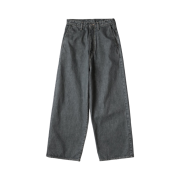 Kapital 14Oz Denim Port Baggy Pants Black Kinari