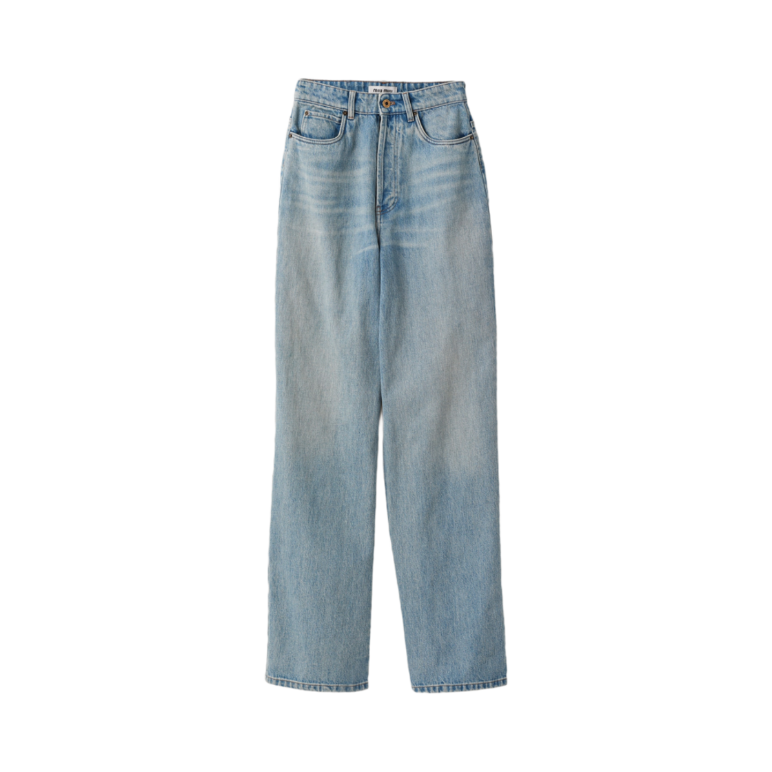 GWP497-1373-F0076 Miu Miu Denim Jeans Light Blue