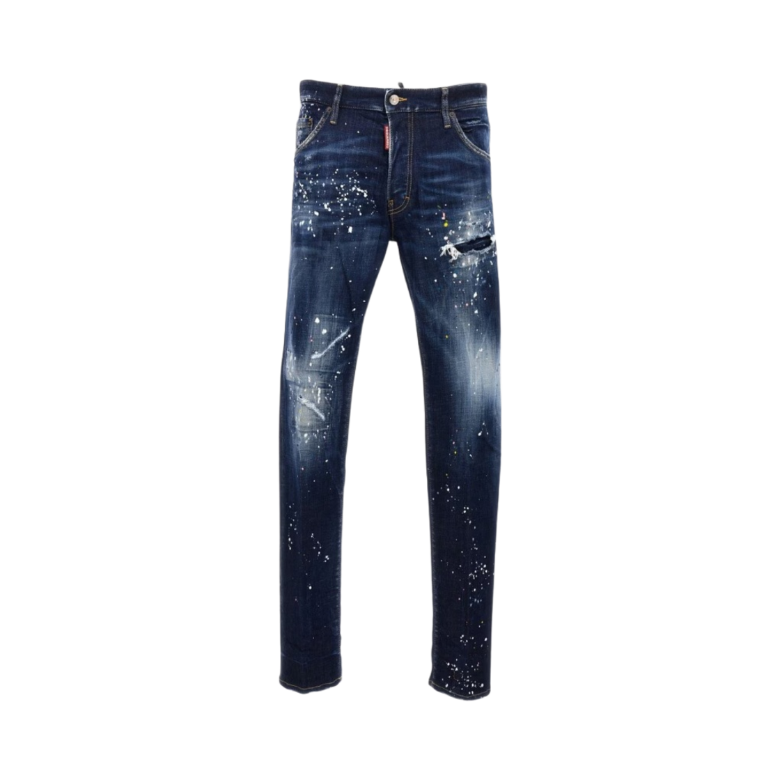 S74LB1341S30342470 Dsquared2 Dark Spotted Wash Cool Guy Jeans Blue