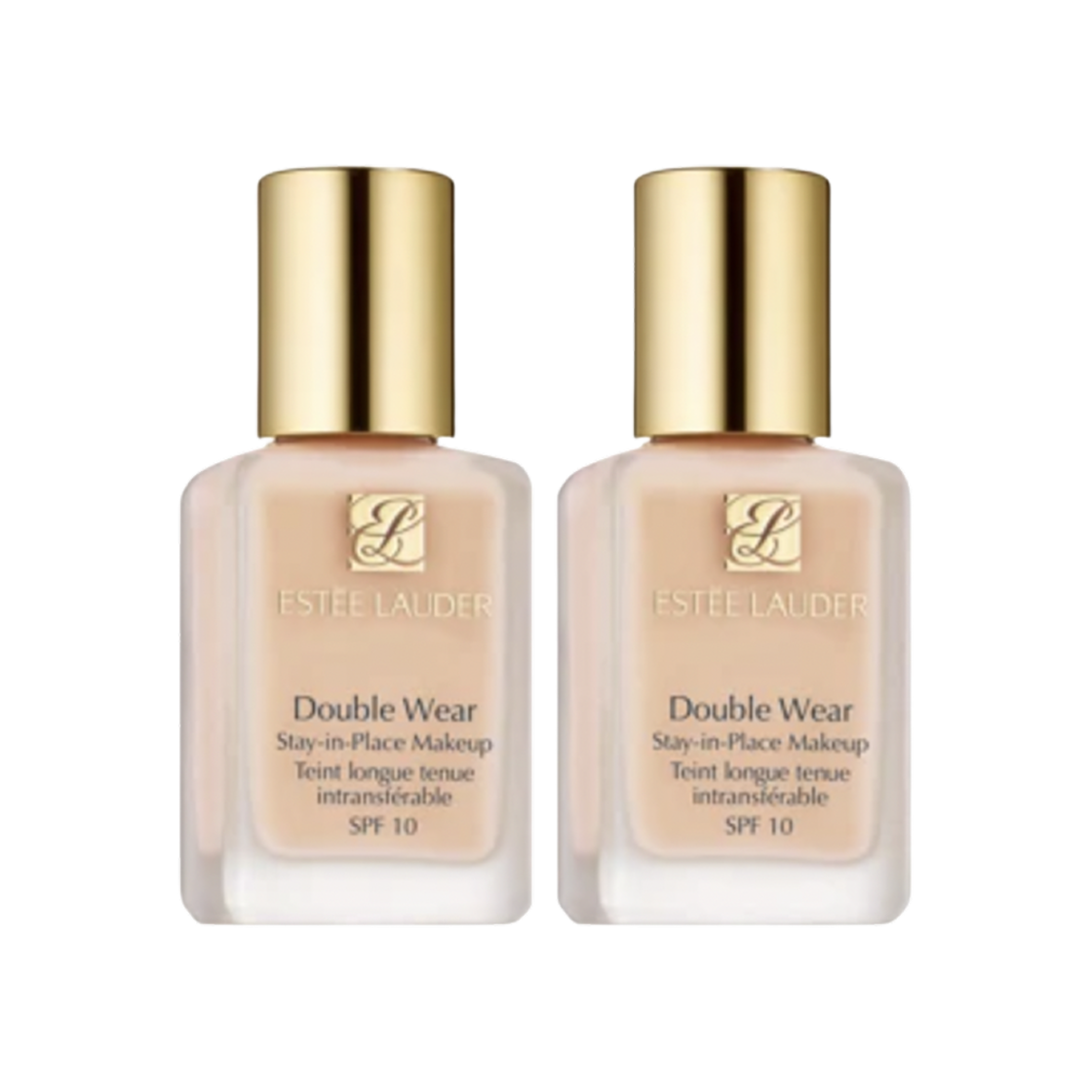 - Estee Lauder Double Wear Stay-in Place Makeup SPF10 Duo 30ml x 2 1W1 Bone