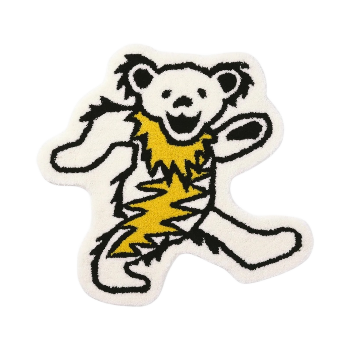 디스이즈네버댓 x 그레이트풀 데드 댄싱 베어 러그 내츄럴(thisisneverthat x Grateful Dead Dancing Bear Rug Natural)