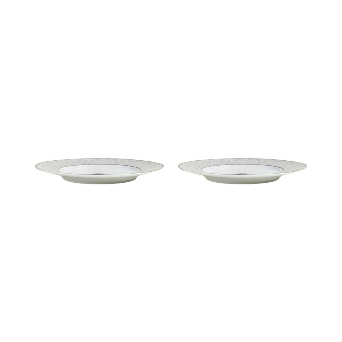 에르메스 모자이크 오 24 프레젠테이션 플레이트 플래티넘 (2개입)(Hermes Mosaique Au 24 Presentation Plate Platinum (2 Plates)) - 2