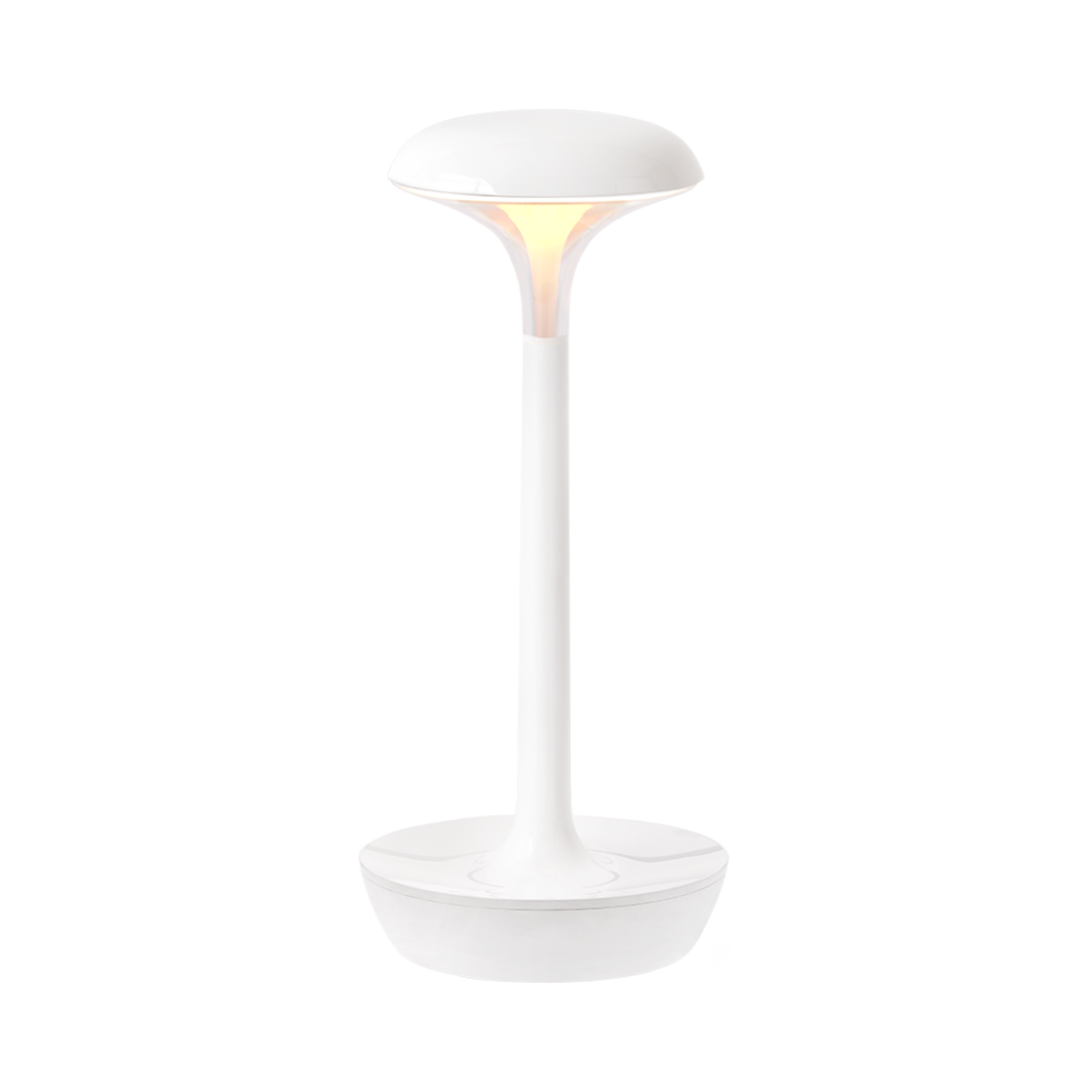 SPACE-ON-PLUS-WH Lumena SPACE ON PLUS Table Lamp Glam White