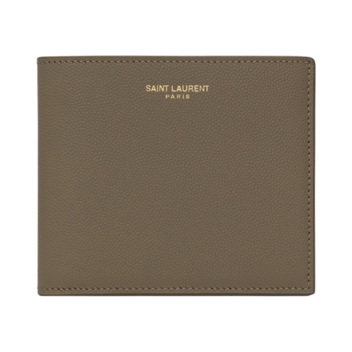 생로랑 그랑 드 뿌드르 엠보스드 레더 파리 이스트/웨스트 지갑 라이트 펀(Saint Laurent Paris East/West Wallet in Grain de Poudre Embossed Leather Light Fern) - 1
