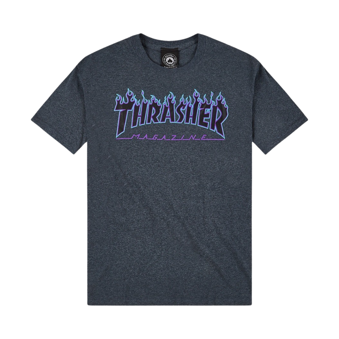트레셔 플레임 티셔츠 다크 헤더(Thrasher Flame T-Shirts Dark Heather) - 1
