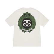 Stussy Crown Wreath Pigment Dyed T-Shirt Natural