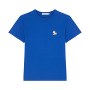 Maison Kitsune Chillax Fox Patch Classic T-Shirt Deep Blue