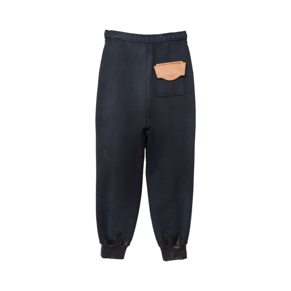 메종 미하라 야스히로 디스트레스드 헴 페인티드 팬츠 블랙(Maison Mihara Yasuhiro Distressed Hem Painted Pants Black) - 2