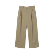 Nocle Reed Wool Slacks Tan