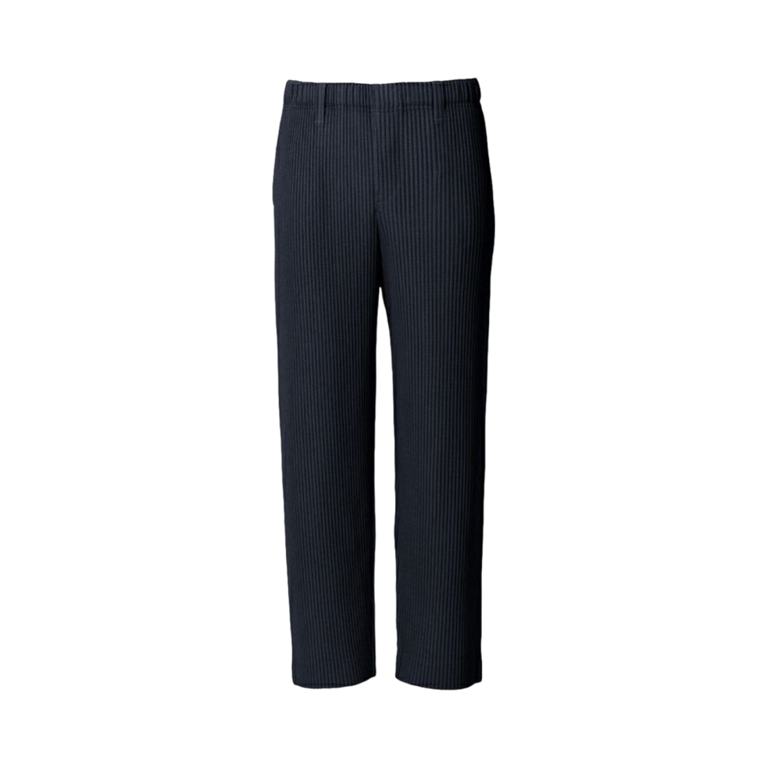 JF150/JF350 Homme Plisse Issey Miyake Straight Basics Pants Navy