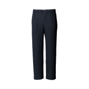 Homme Plisse Issey Miyake Straight Basics Pants Navy