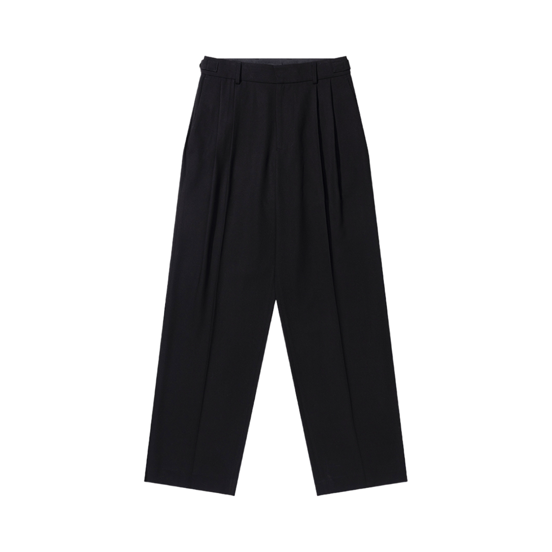 필더스 남성 데일리 어드저스트 와이드 투턱 슬랙스 블랙(Fielders Fielders Man Daily Adjustable Wide Two-Tuck Slacks)