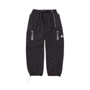 And Wander x Gramicci Patchwork Wind Pant Black