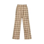 Uniqlo x Marni Easy Wide Fit Pants Plaid Beige