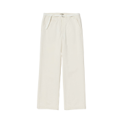 Auralee Washed Finx Chino Belted Pants Ivory White - 25SS