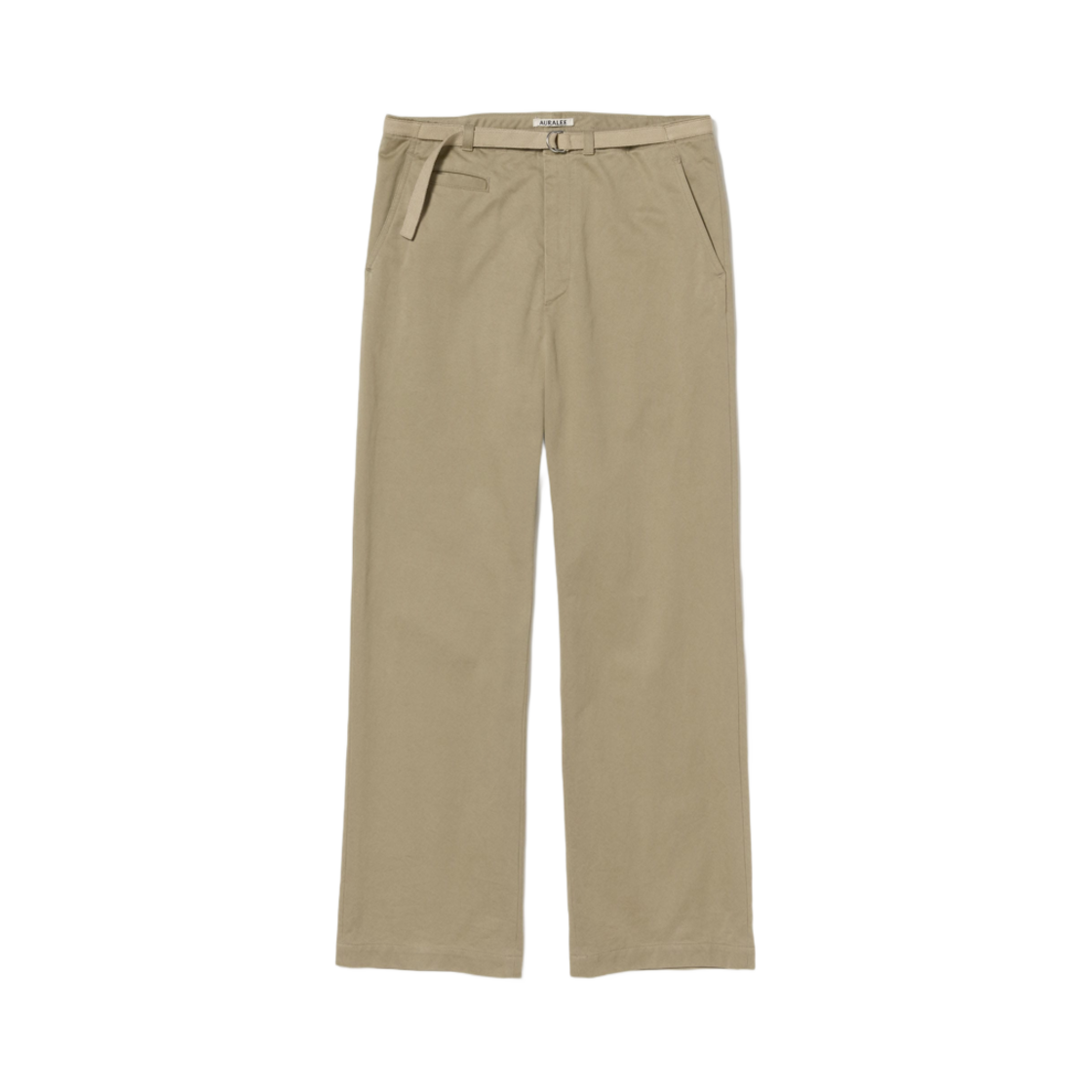 パンツ 25SS WASHED FINX CHINO BELTED PANTS AURALEE) WASHED FINX CHINO BELTED PANTS (A25SP01FC