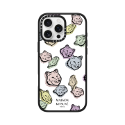 Casetify x Maison Kitsune iPhone Sprinkles Multi Magsafe Impact Case Matte Black