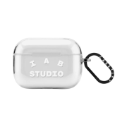 Casetify x IAB Studio Single White Logo AirPods Pro Case Clear