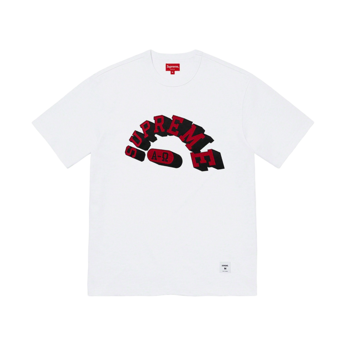 - Supreme Alpha Omega S/S Top White - 21FW