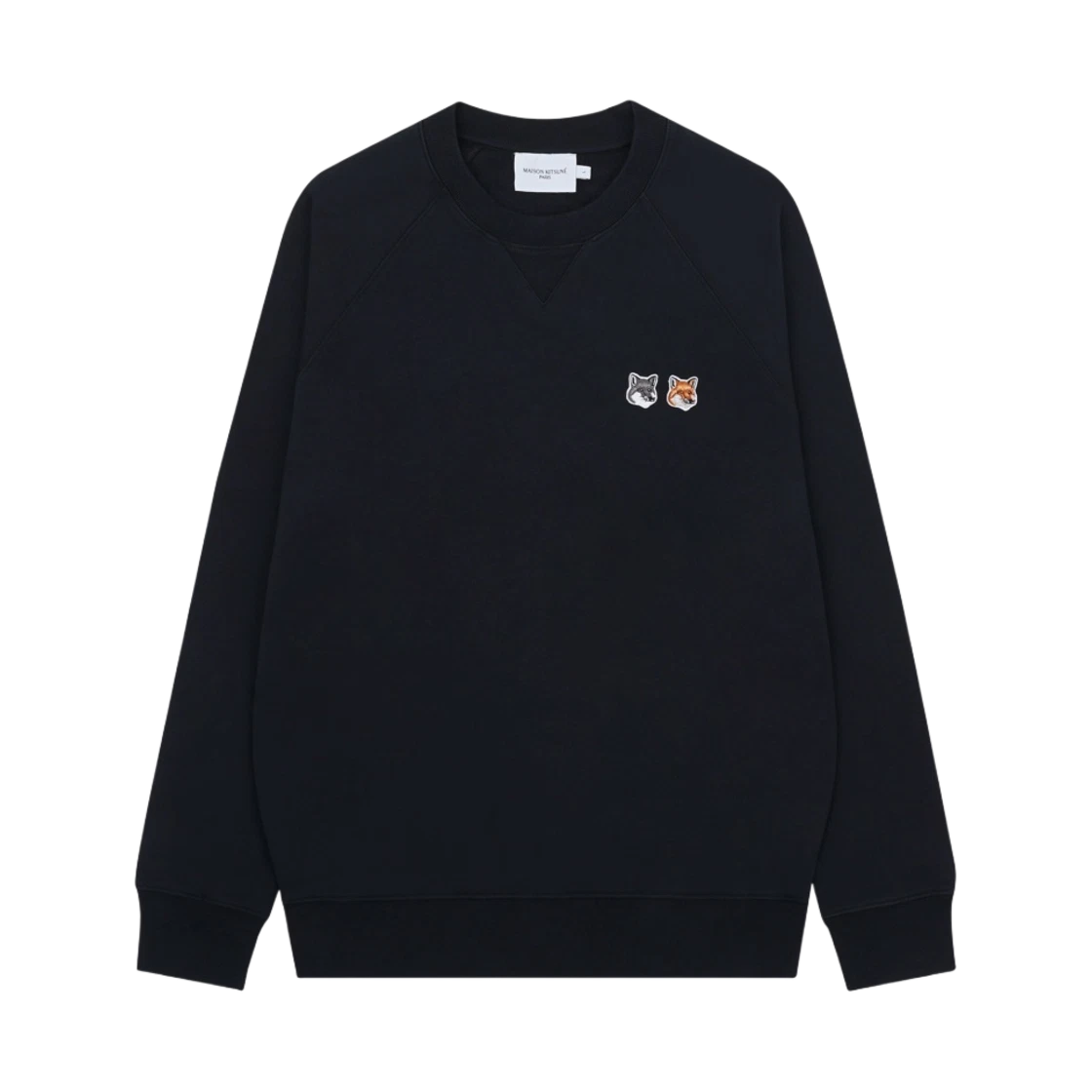 Maison Kitsune Maison Kitsune Double Fox Head Patch Classic Sweatshirt Anthracite · M
