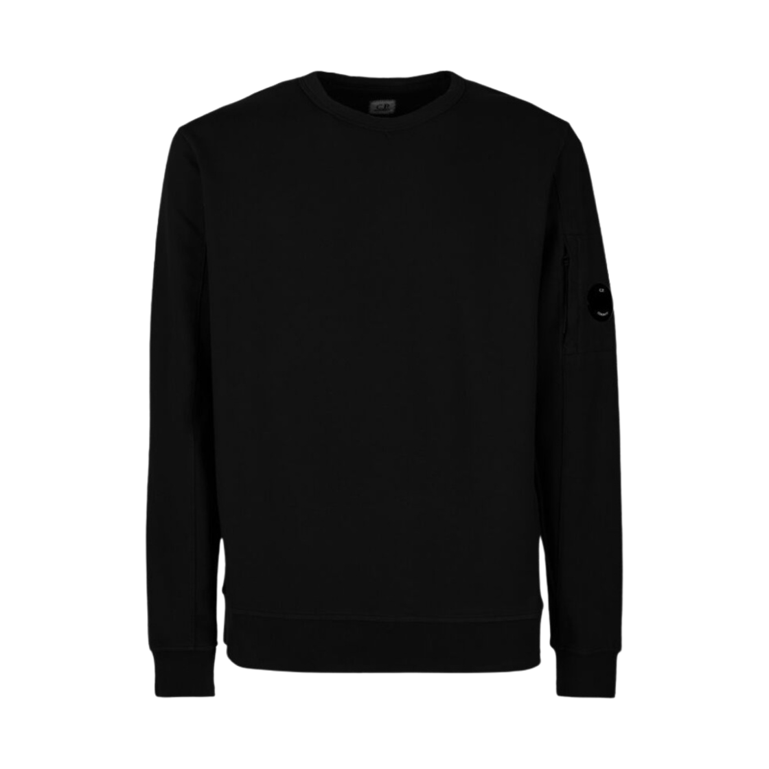 14CMSS032A002246G999 C.P. Company Light Fleece Sweatshirt Black - 23SS