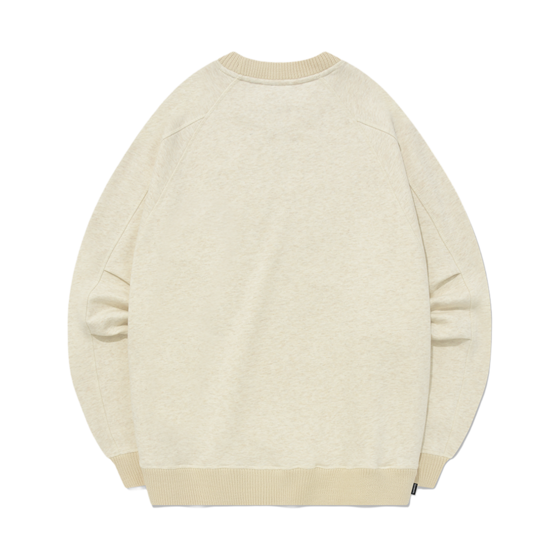 커버낫 오버핏 니트 립 스웨트셔츠 오트밀(Covernat Oversized Fit Knit Rib Sweatshirt Oatmeal) - 2