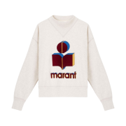(W) Isabel Marant Moby Sweatshirt Ecru - 22SS