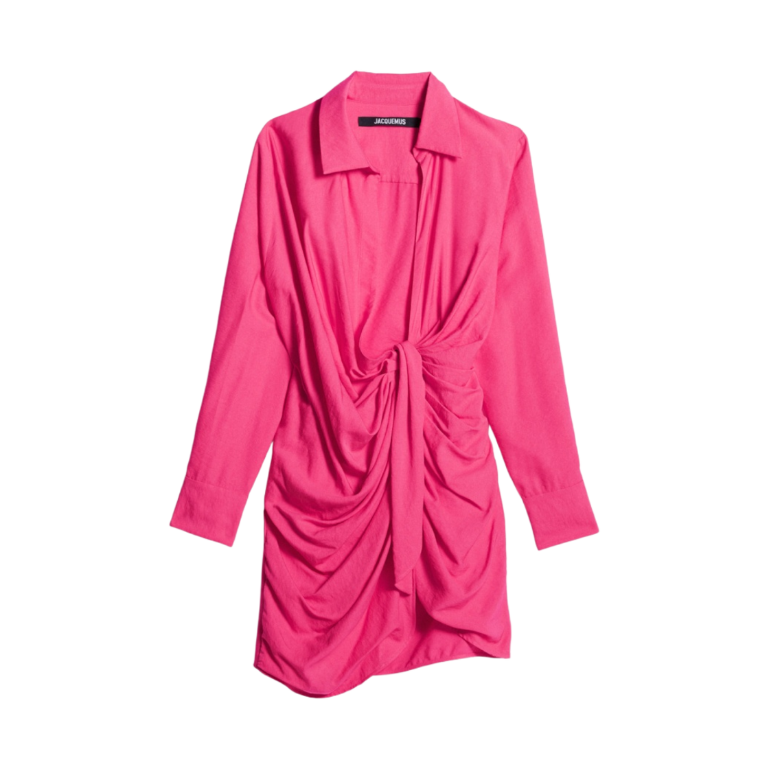 (W) 자크뮈스 라 로브 바이아 사시 드레스 핑크((W) Jacquemus La Robe Bahia Sash Dress Pink) - 1