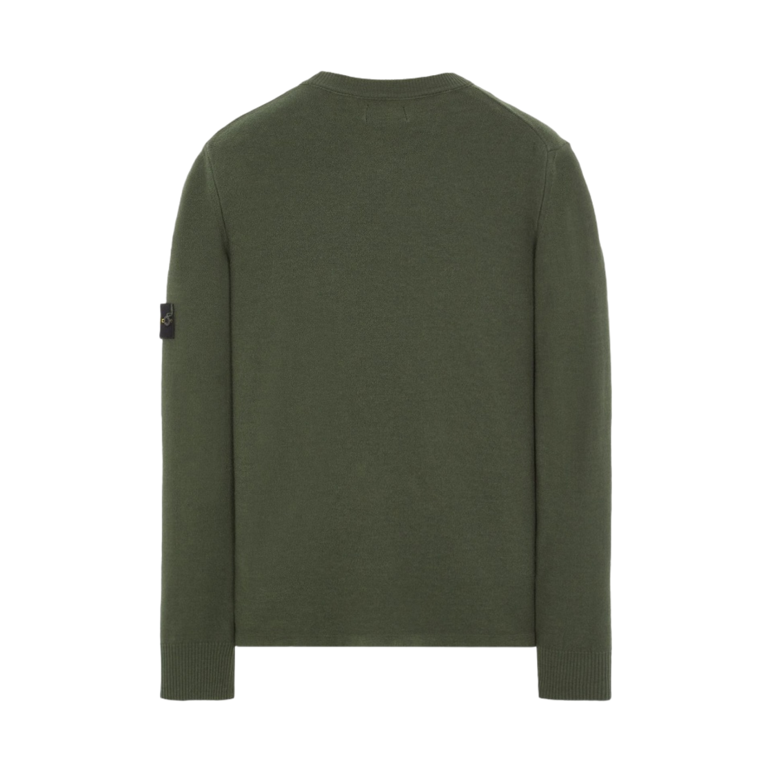 스톤 아일랜드 526A1 스트레치 울 크루넥 니트 올리브 그린 - 22FW(Stone Island 526A1 Stretch Wool Crewneck Knit Olive Green - 22FW) - 2