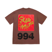 Supreme Paint T-Shirt Brown - 24SS
