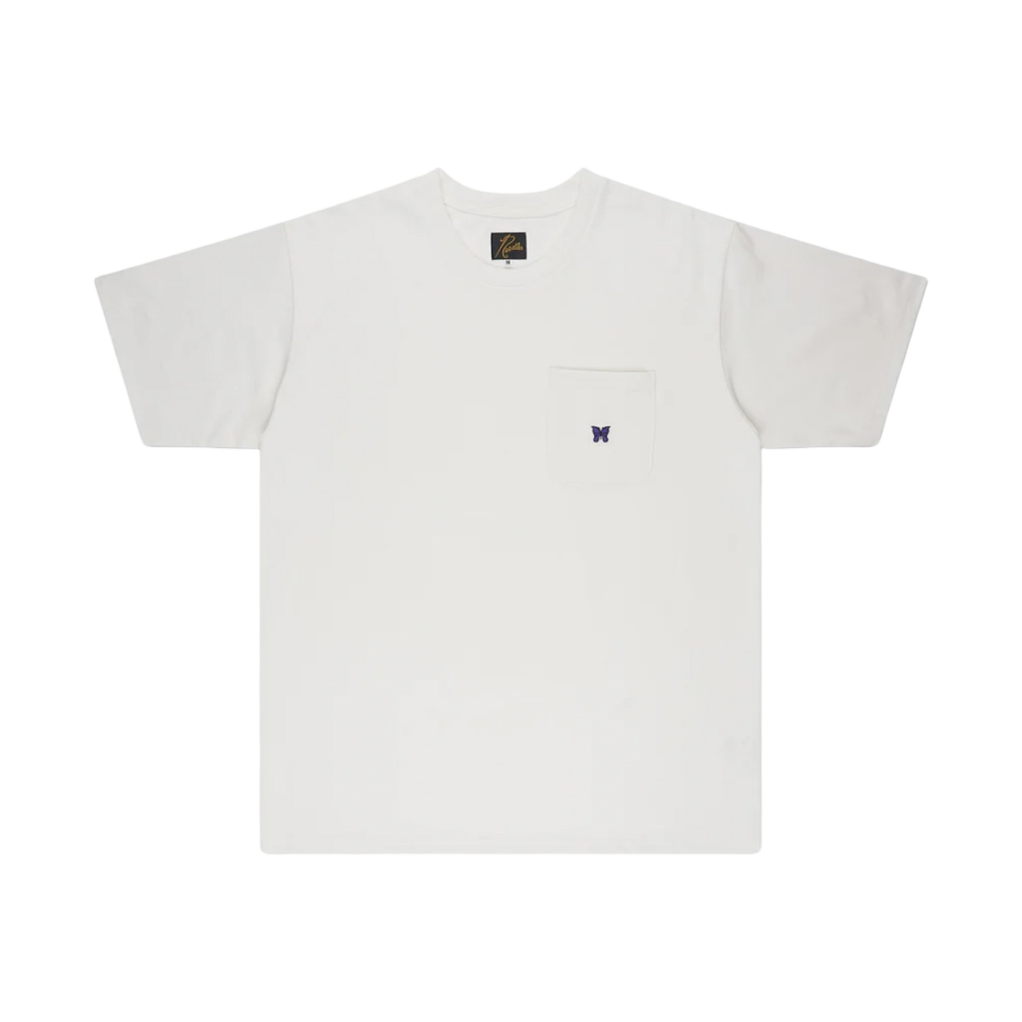 니들스 숏슬리브 크루넥 티셔츠 화이트(Needles S/S Crewneck T-Shirt White)